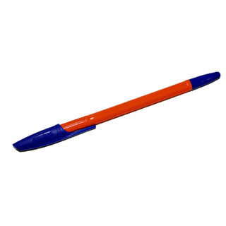 Ручка шариковая Брауберг Х-333 оранж  синяя корп.оранж. 0,7мм 142409